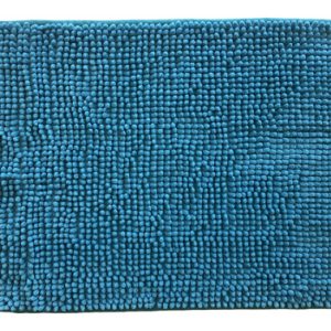 ALFOMBRA BAÑO TURQUESA 40X60 C