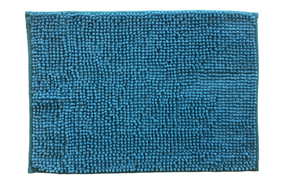 ALFOMBRA BAÑO TURQUESA 40X60 C