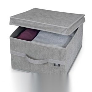 CAJA GUARDA ROPA STONE L 38X50