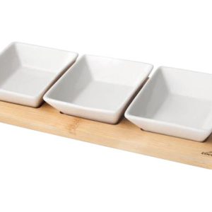 BANDEJA APERITIV.B.BAMBU 3 CUE