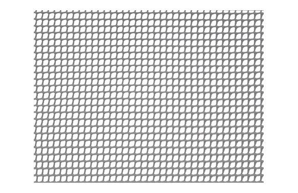 MALLA CUADRANET 5 X 5 MM 1 X 2