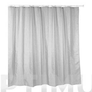 CORTINA BAÑO POLI BLANCO 200X2