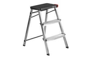 TABURETE ALUMINIO 3 PELDAÑOS