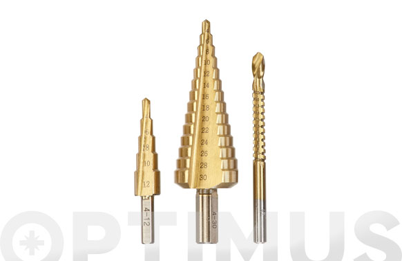 BROCA ESCALONADA JGO 2PZ