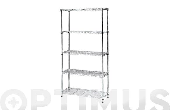 ESTANTERIA 5 BALDAS STYLO 90X6