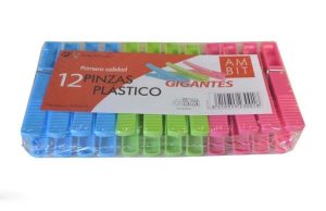 PINZA PLASTICO 12 UN GIGANTE