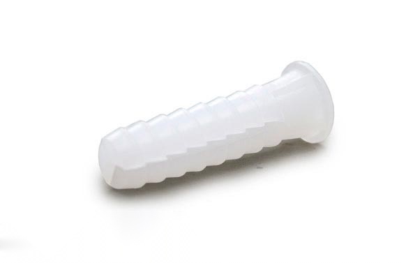 TACO ESTRIADO BLANCO 5 X 21 MM