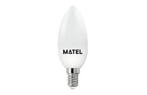 BOMBILLA VELA LED E14 5W 450LM