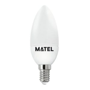 BOMBILLA VELA LED E14 5W 500LM