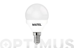 BOMBILLA ESFERICA LED E14 7W 7