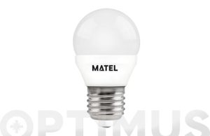 BOMBILLA ESFERICA LED E27 7W 6