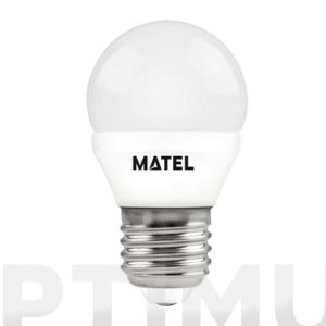 BOMBILLA ESFERICA LED E27 7W 7