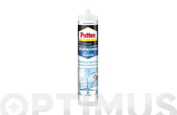 SILICONA BAÑO SANO 280ML TRANS