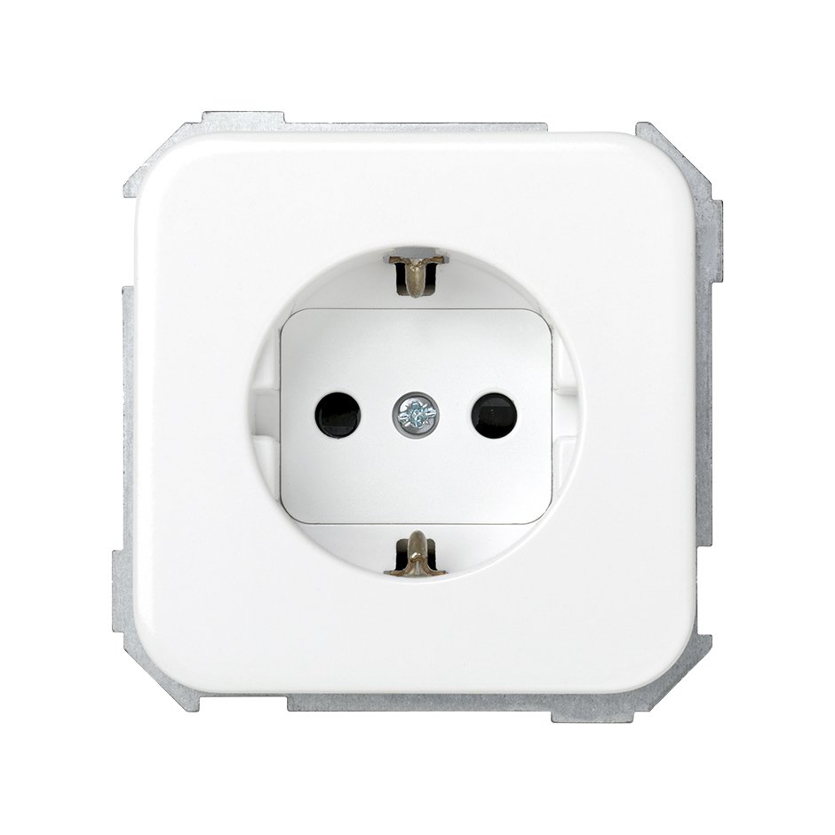 BASE ENCHUFE 2P+TT BLANCO S31