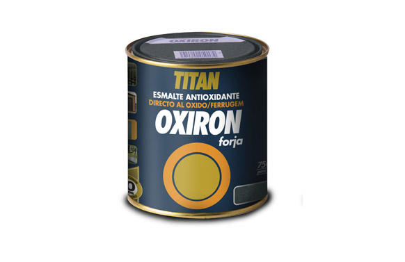 ESMALTE FORJA EXT. NEGRO 750 M