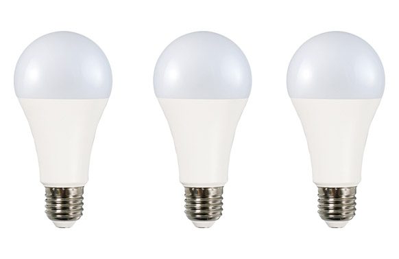 BOMBILLA ESTAND 3UD E27 17W 30