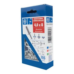 REMACHE 4 X 8 C/ALOM ALU/ACE 1