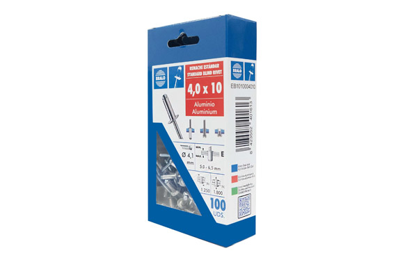 REMACHE 4 X10 C/ALOM ALU/ACE 1