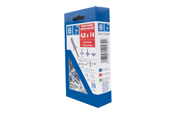 REMACHE 4,8X14 C/ALOM ALU/ACE