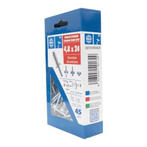 REMACHE 4,8X24 C/ALOM ALU/ACE