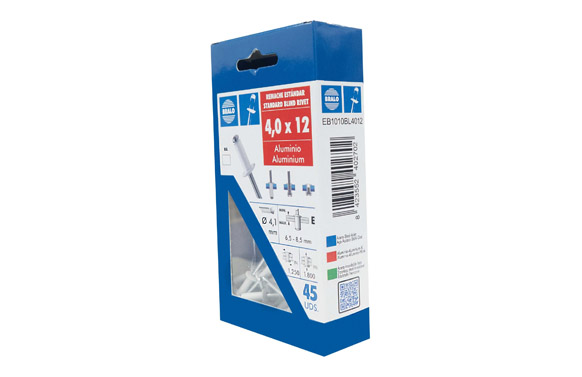 REMACHE 4 X12 C/ALOM ALU/ACE 4