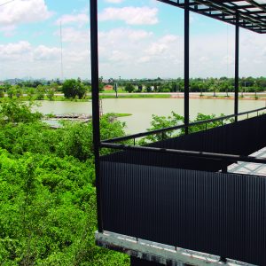 CAÑIZO PVC D.CARA 16 MM 1X3M A