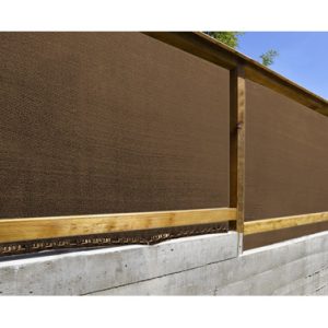 MALLA OCULTACION 1X50 M MARRON