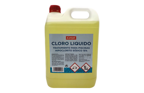CLORO LIQUIDO PARA PISCINAS 5L