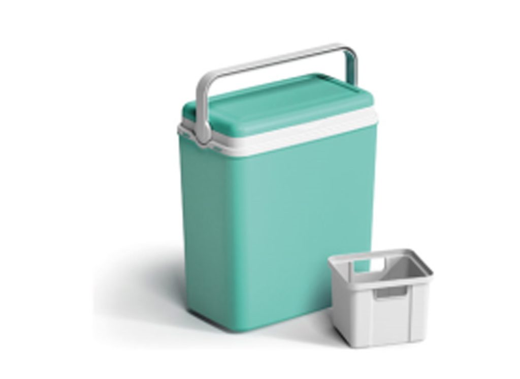 NEVERA RIGIDA 29 L AZUL TQ 40X