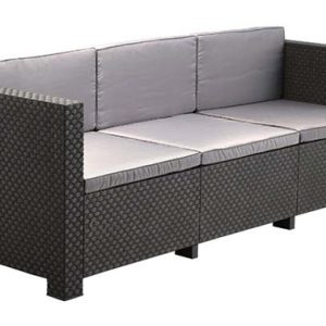 SOFA 3 PLAZAS RATAN RESINA DIV