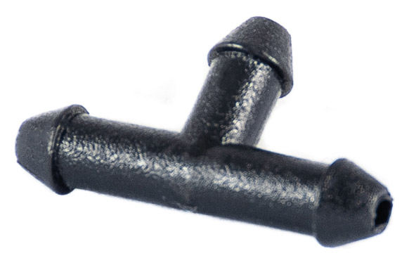 TE Ø 3-Ø 4 MM NEGRO CAUDAL