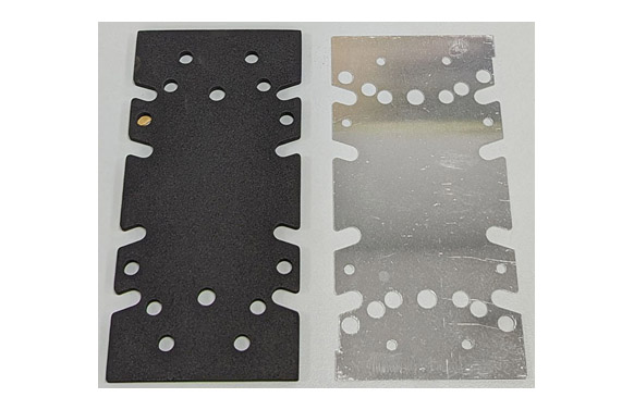 BASE ALUMINIO Y GOMAESPU LIJAD