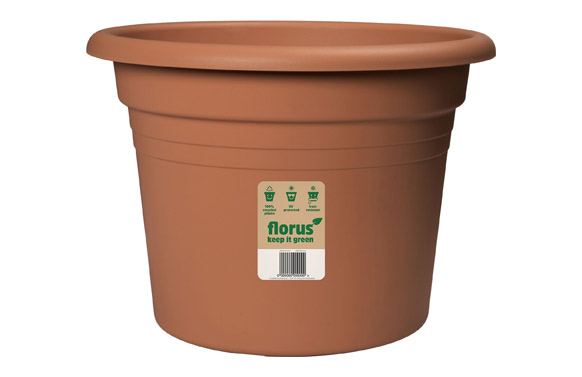 MACETA RED MEDITER Ø 25 TERRA