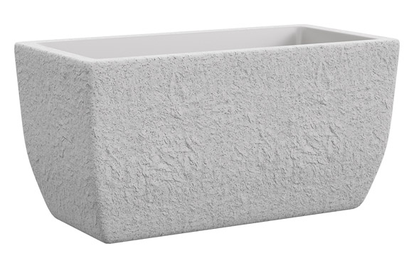 JARDINERA RECT. IMITA PIEDRA 8