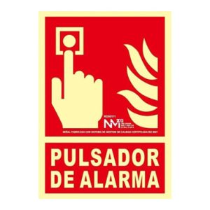 SEÑAL PULSADOR DE ALARMA 1MM 2
