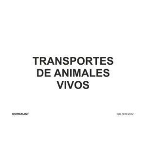 SEÑAL TRANSP. ANIMALES 0,7MM 2
