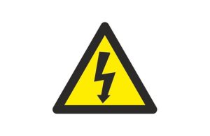 SEÑAL ALUMINIO TRIANGULO CON R