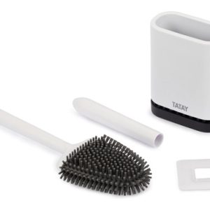 ESCOBILLA BAÑO TPE / BLANCA