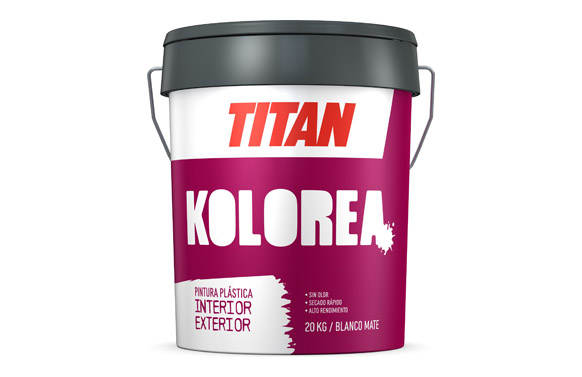 PINTURA PLAS INT/EXT MATE 5KG