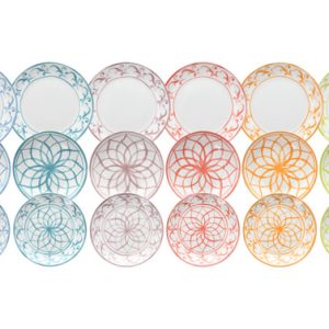 VAJILLA PORCEL.DECOR. 18 PZS L