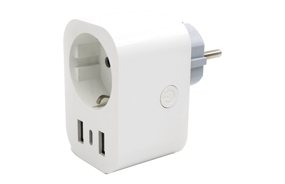 ENCHUFE WIFI INTEL. C/MEDIDOR