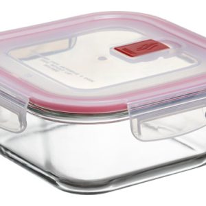 CONTENEDOR HERMT. VIDRIO CUAD.