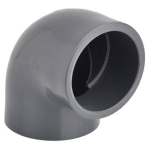 CODO PVC PRESION H-H 90º Ø40