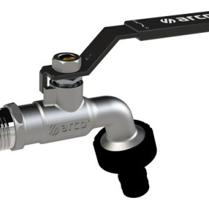 GRIFO CURVO CROMADO 1/2 X 3/4