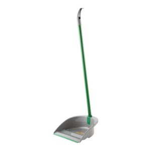 RECOGEDOR PLEGABLE GRIS/VERDE