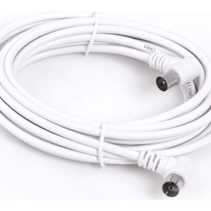 CABLE ANTENA CONECT ACODADOS 5