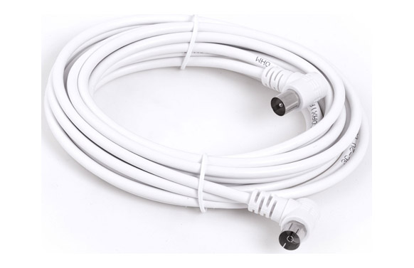 CABLE ANTENA CONECT ACODADOS 5