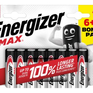 PILA ALCALINA MAX LR6 AA PACK