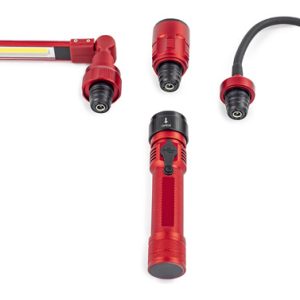 LINTERNA LED 3 CABEZALES RECAR