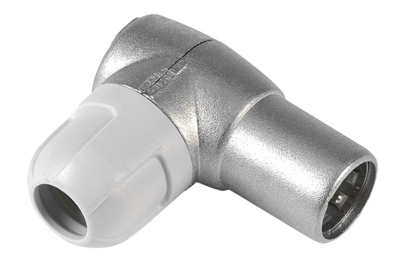 CONECTOR TV ACODADO BLINDADO M